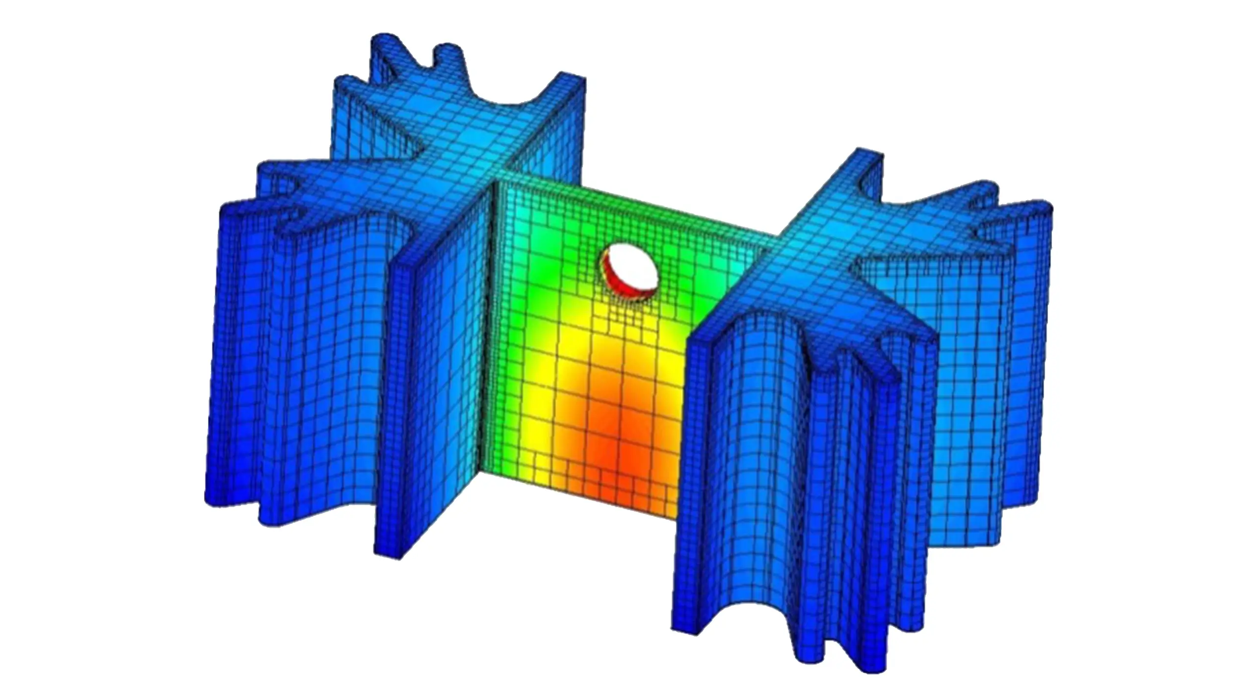 SmartCAE - Simcenter FLOEFD -  Vérifications structurelles dynamiques et thermoélastiques