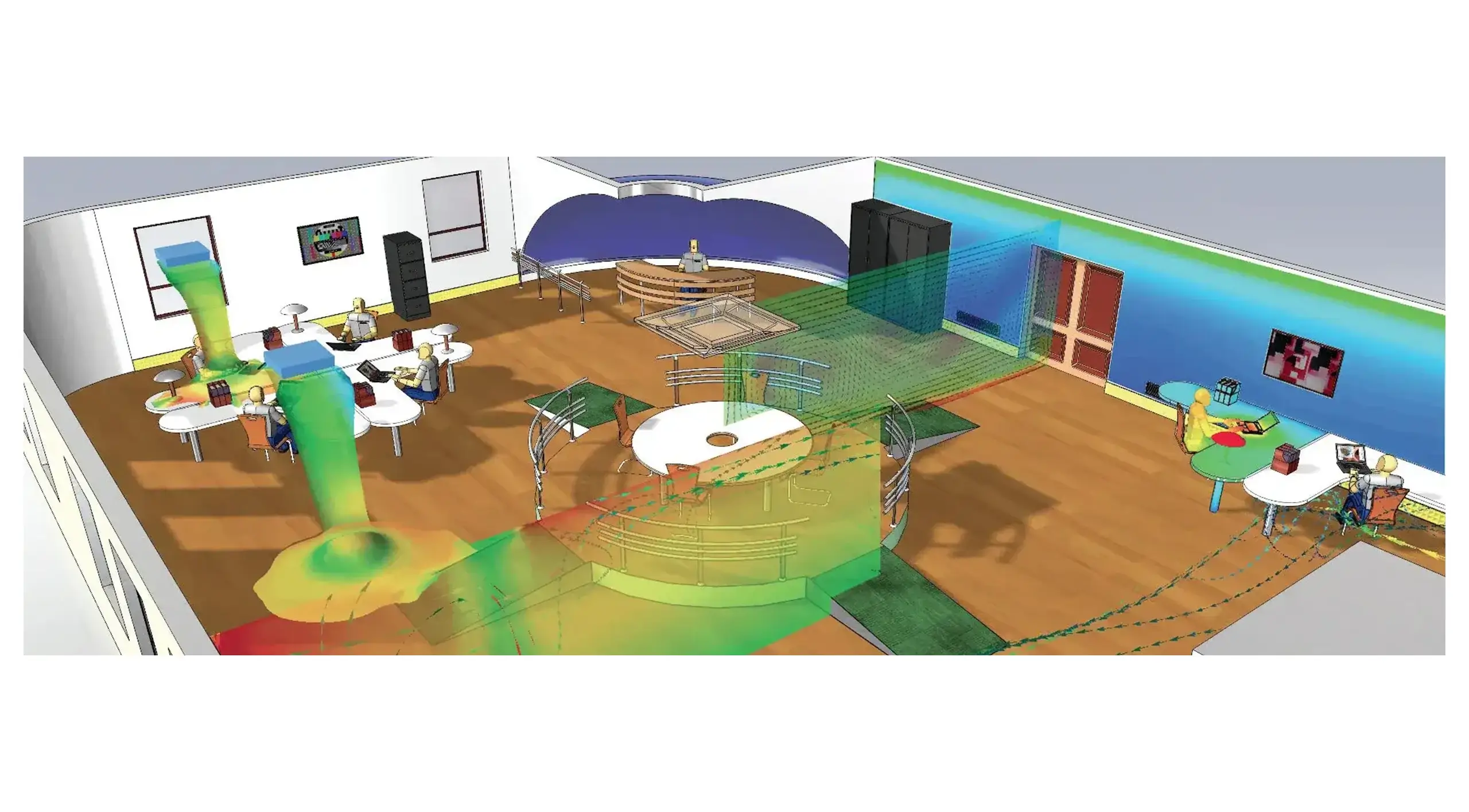 SmartCAE - Simcenter FLOEFD - Climatisation et HVAC
