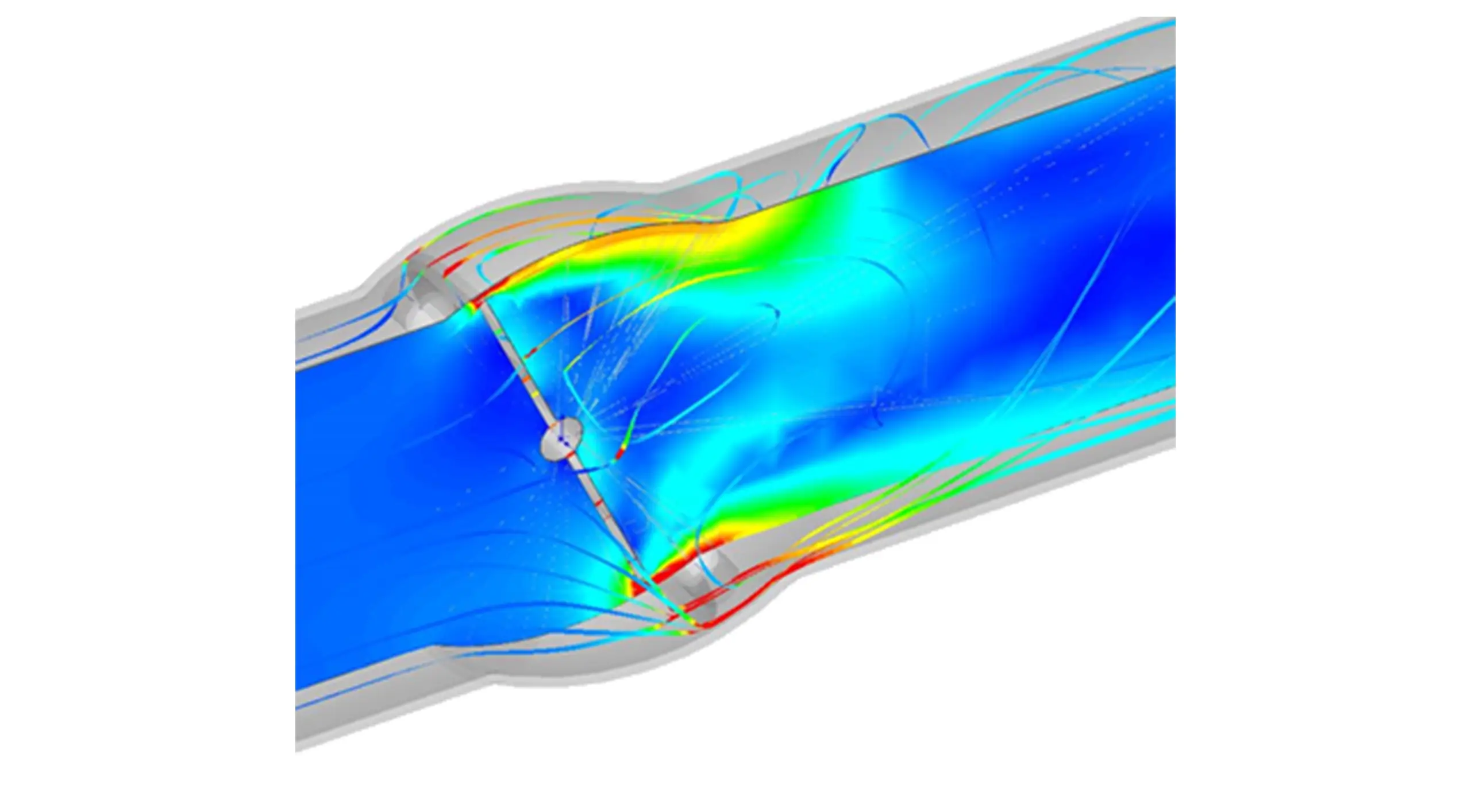 SmartCAE - Simcenter FLOEFD - Distribution de la pression